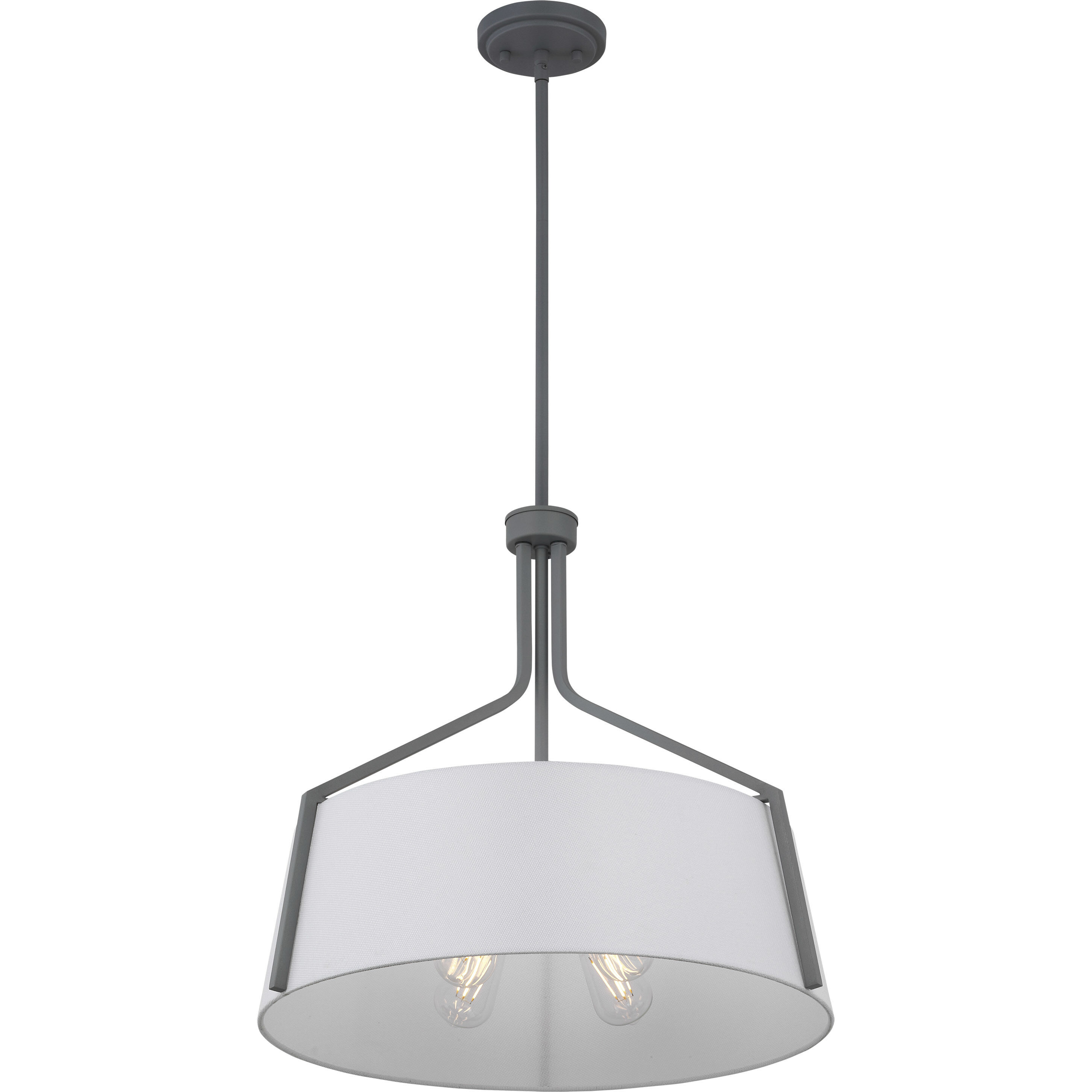 Livingston 4 Light 22 inch Putty Gray Pendant Ceiling Light