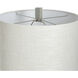 Chittaway 31 inch 150 watt Gray Table Lamp Portable Light