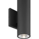 Sunset 4.75 inch Black Wall Sconce Wall Light