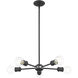 Lansdale 5 Light 19 inch Scandinavian Gray Chandelier Ceiling Light