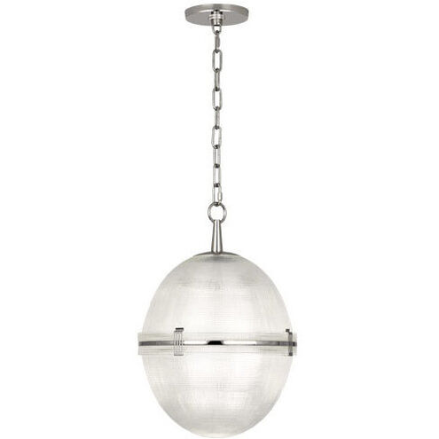 Brighton 1 Light 15 inch Polished Nickel Pendant Ceiling Light