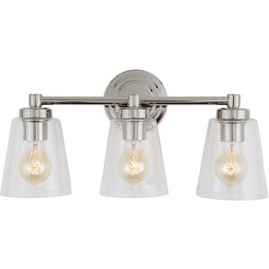 Wilshire 3 Light 19.50 inch Bathroom Vanity Light