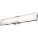 Allure LED 36 inch Brushed Nickel Bath Vanity Light Wall Light