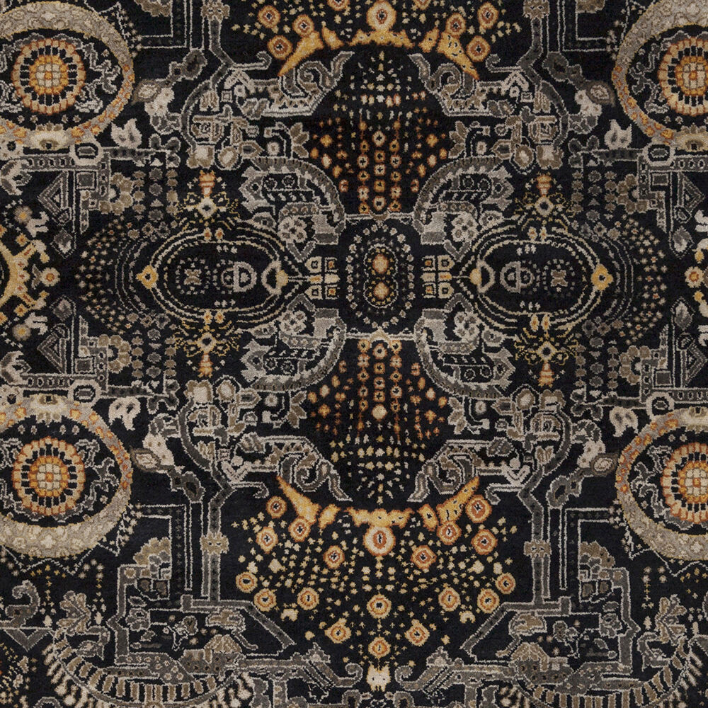 Empress 132 X 96 inch Black Rug in 8 x 11, Rectangle