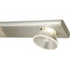 Jet LED 4.7 inch Brushed Nickel Bath Vanity Light Wall Light