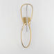 Unity LED 8 inch Brushed Champagne Wall Sconce Wall Light