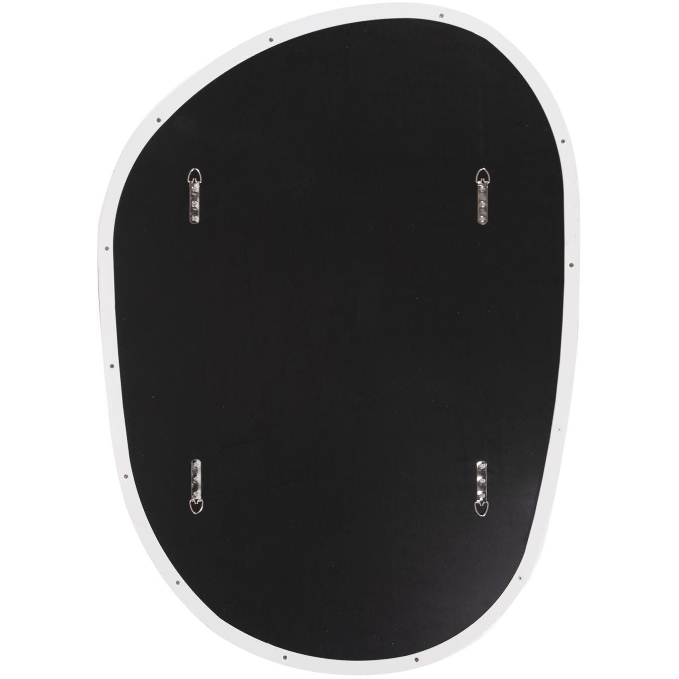 Klein 42 X 30 inch Matte White Mirror