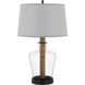 Rancho 30 inch 150.00 watt Oak Table Lamp Portable Light
