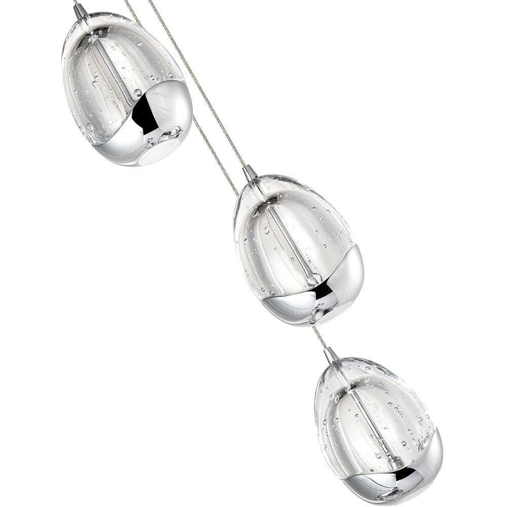 Artisan Collection/VENEZIA Series 7 Light 9 inch Polished Chrome Pendant/Chandelier Ceiling Light