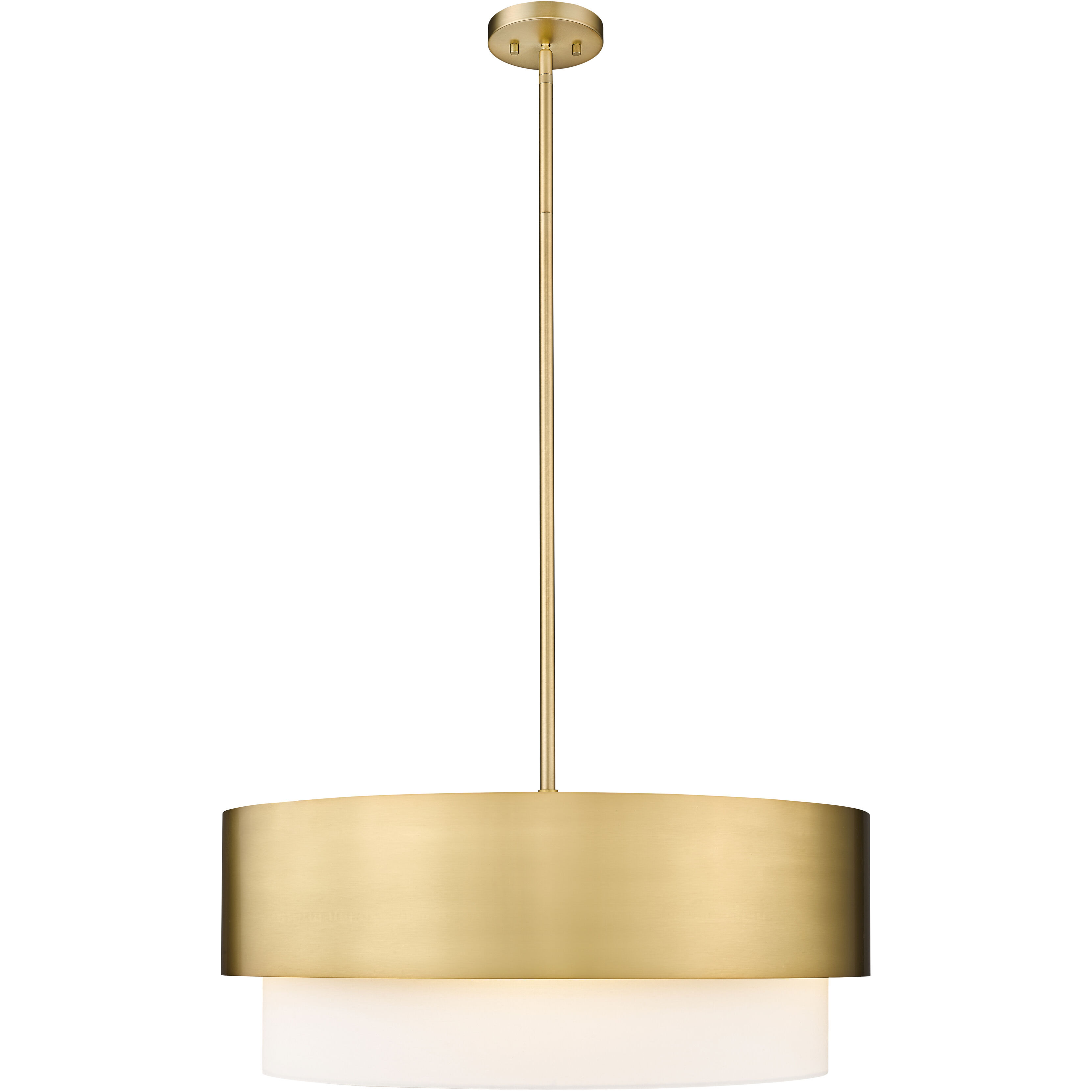 Counterpoint 5 Light 24 inch Modern Gold Chandelier Ceiling Light