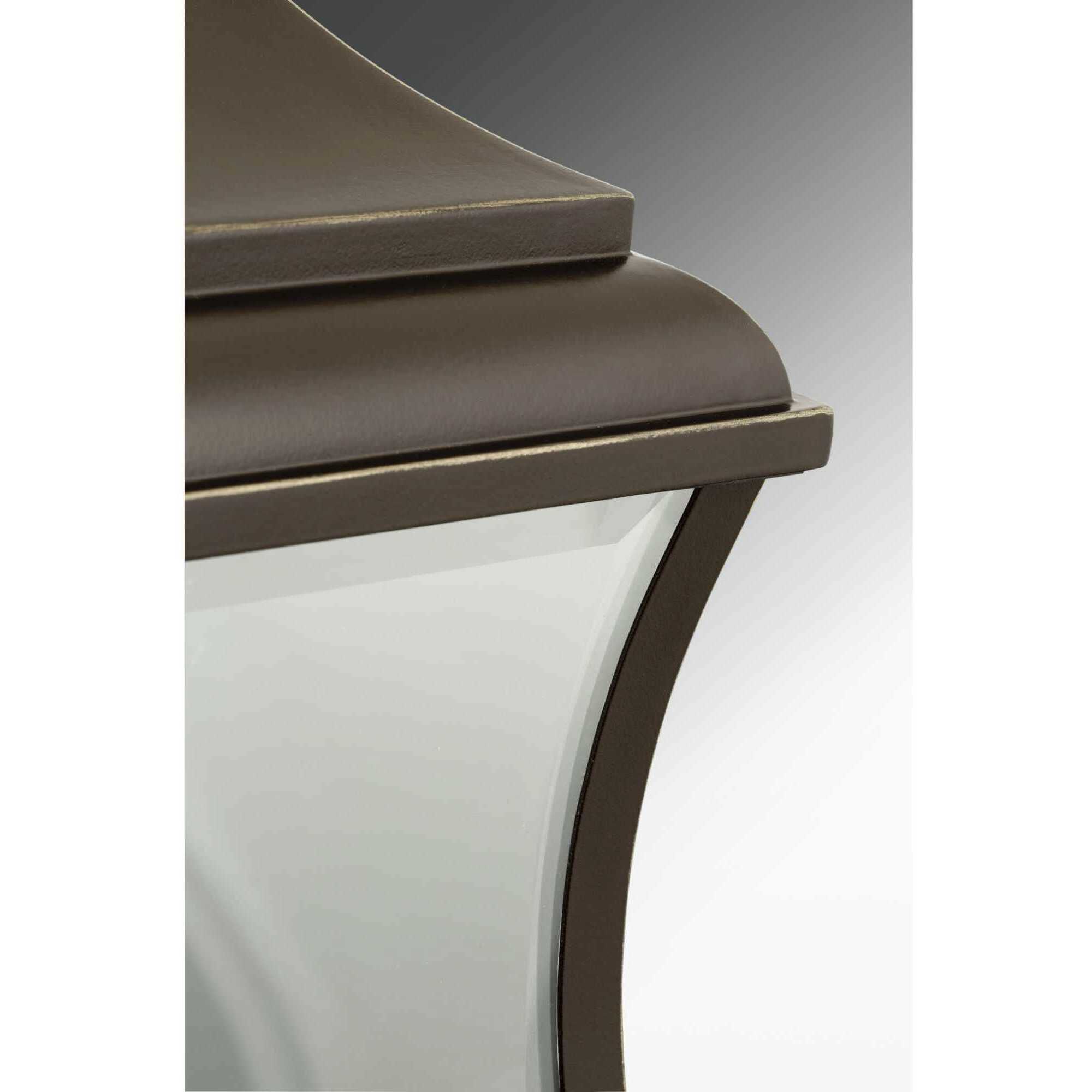 Township 3 Light 23 inch Oil Rubbed Bronze Outdoor Post Lantern