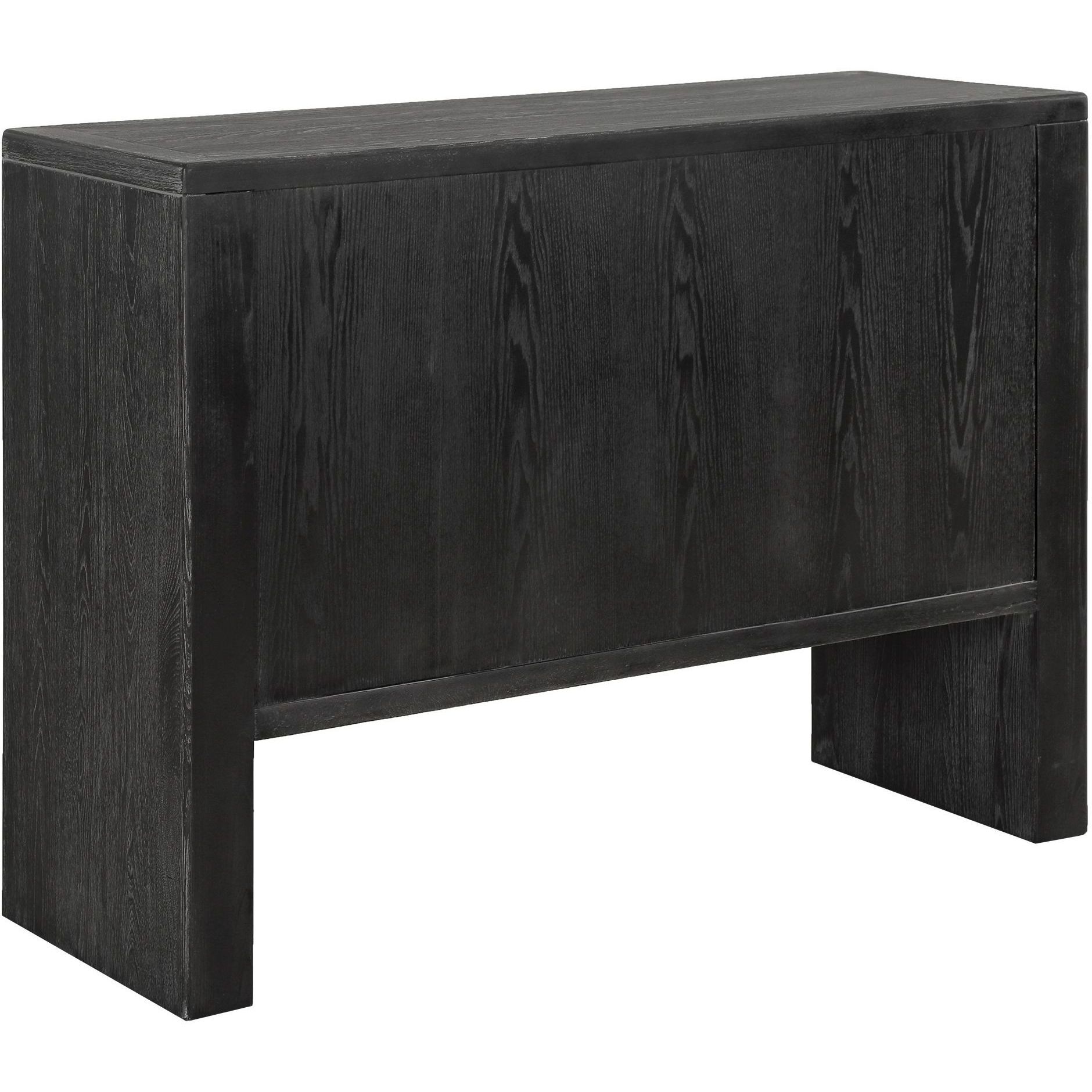 Bierk Dark Stain 2 Door Cabinet