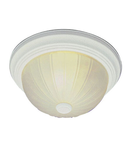 Newbury 1 Light 10 inch Antique White Flushmount Ceiling Light