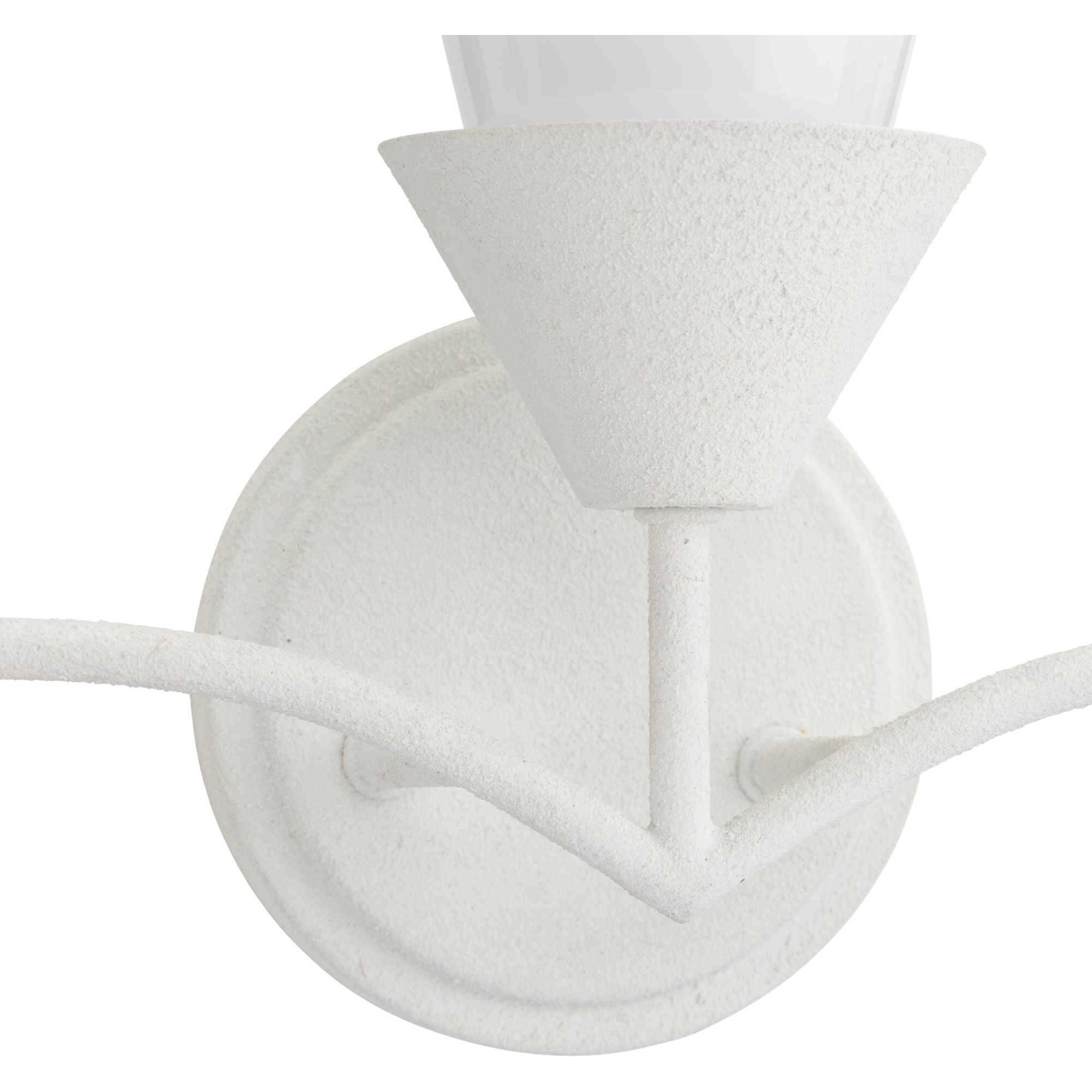 Pinellas 3 Light 24 inch White Plaster Vanity Light Wall Light, Design Series