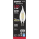 Lumos LED Candelabra Candelabra 5.50 watt 3000K LED Filament
