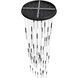 Main St. LED 37 inch Black Multi Port Pendant Ceiling Light
