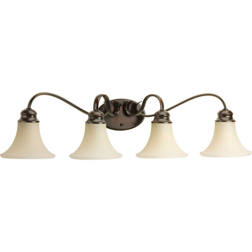 Valerie 4 Light 34 inch Antique Bronze Bath Vanity Wall Light