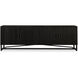Sierra 79 inch Black Media Unit