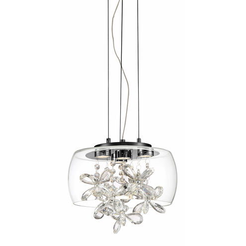 Destiny 4 Light 11 inch Matte Black Mini Pendant Ceiling Light