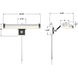 Callahan 22 watt 20.25 inch Polished Nickel Picture Light Wall Light