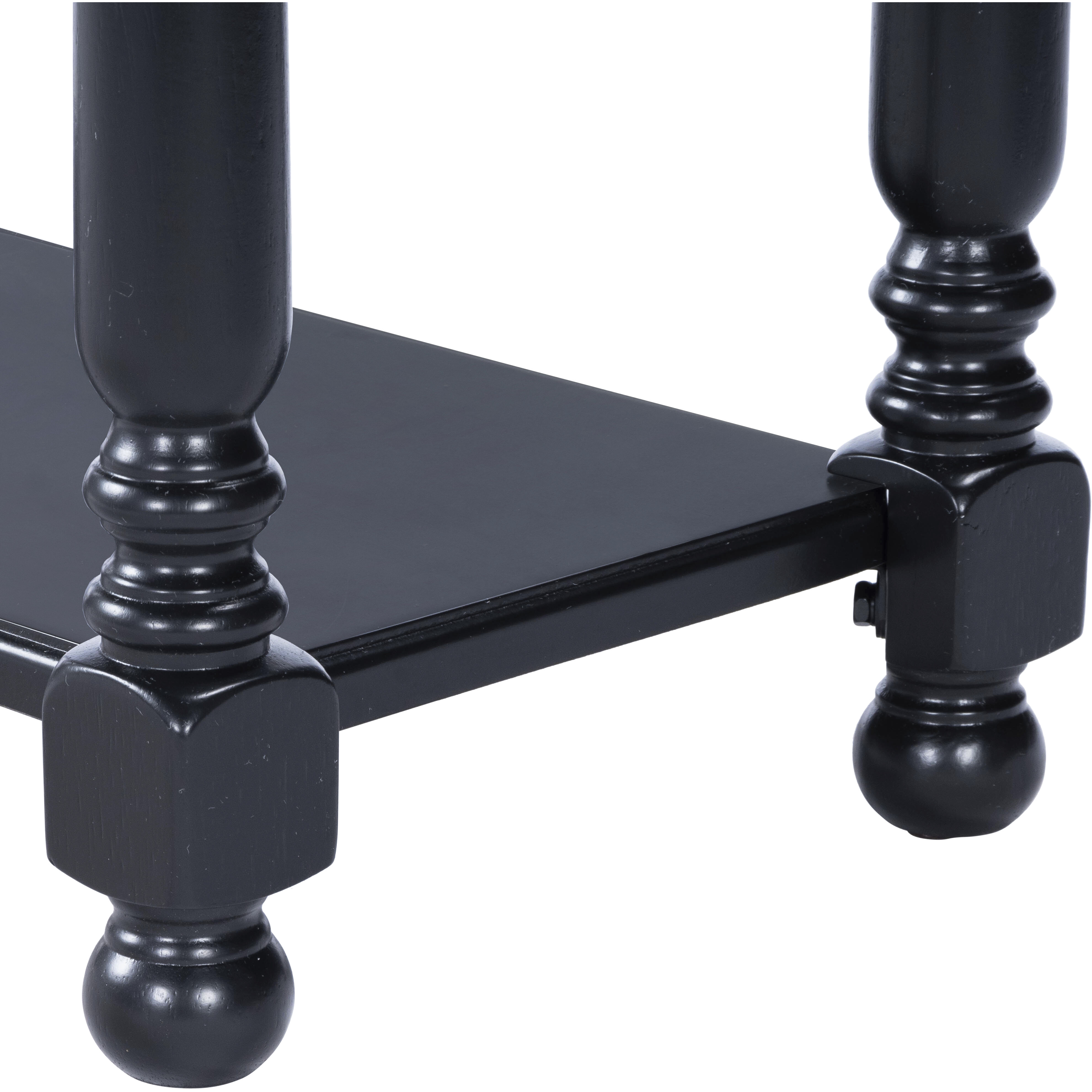 Masterpiece Devane  Black Licorice Chairside Chest