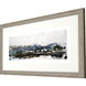 Magic Seascape Blue and Green and White Framed Art
