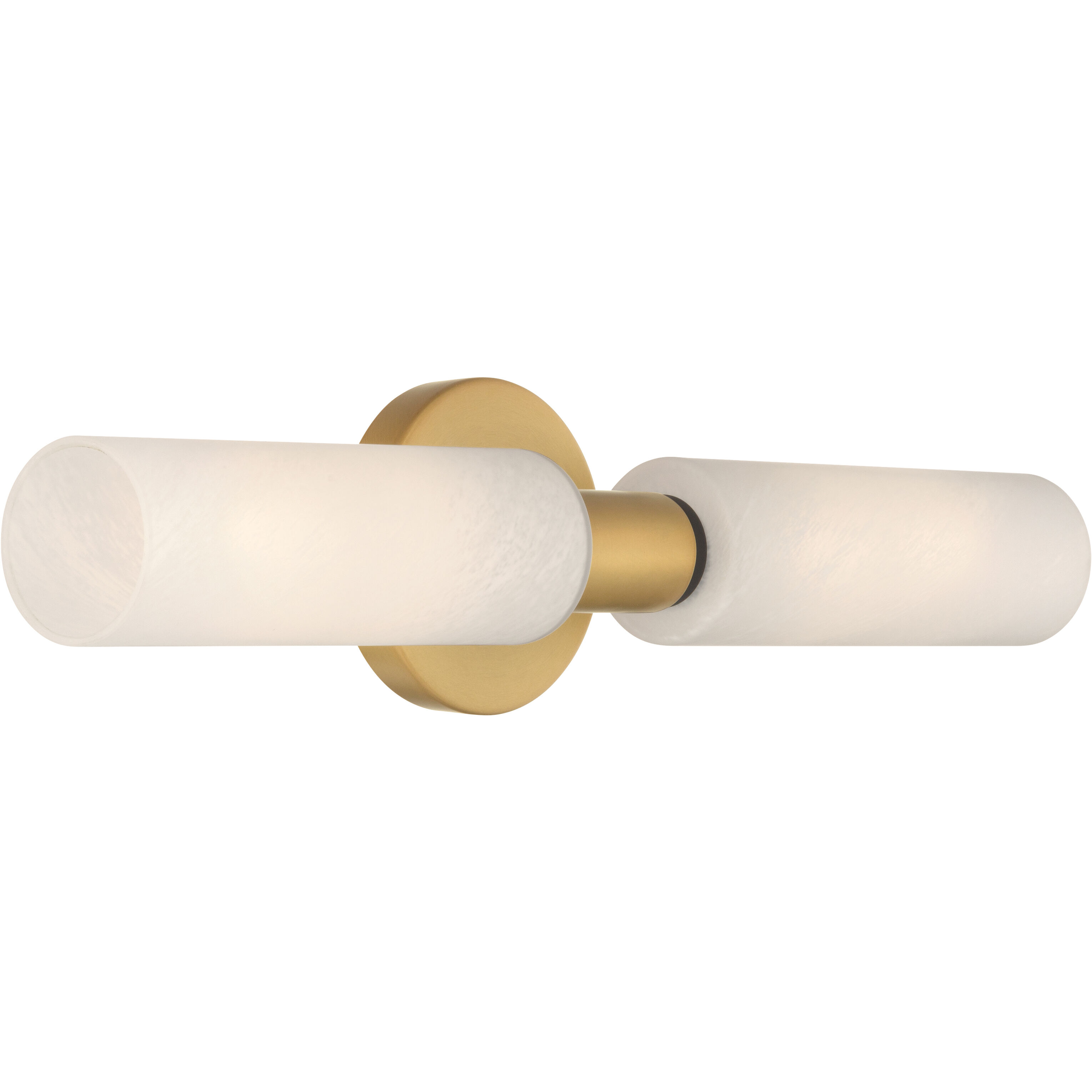 Wexmere 2 Light 21 inch Legacy Brass and Dark Matte Black Vanity Wall Light