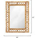 Marche 40 X 30 inch Natural Bamboo Mirror, Inline