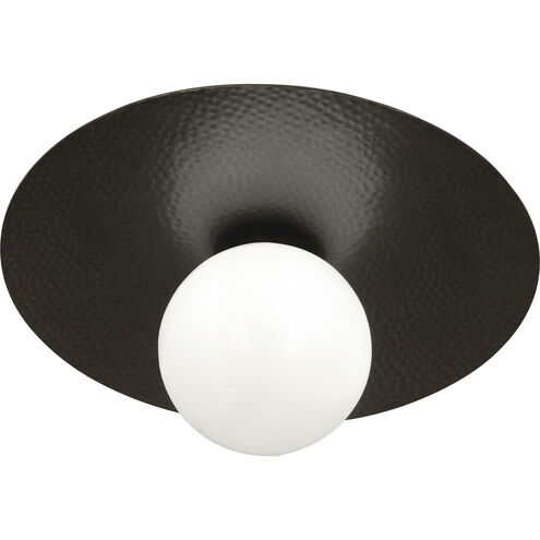 Dal LED 13 inch Deep Patina Bronze Flushmount Ceiling Light