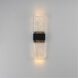 Rune LED 19 inch Black Outdoor Wall Sconce