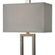 Courier 32 inch 100.00 watt Natural with Pewter Table Lamp Portable Light
