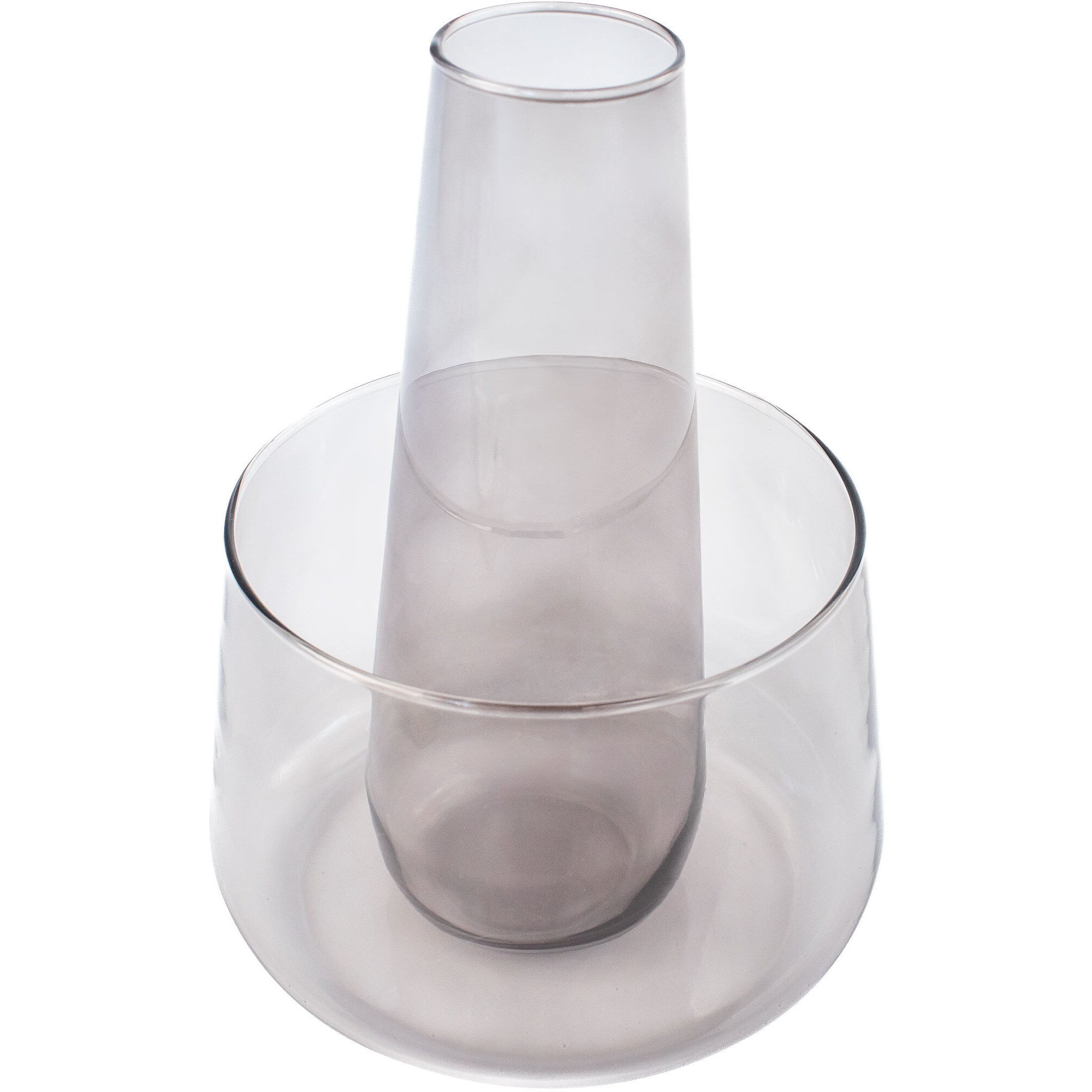 Water Drop 10.75 X 8 inch Carafe and Bowl