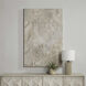Mann Beige and White and Grey Canvas Art