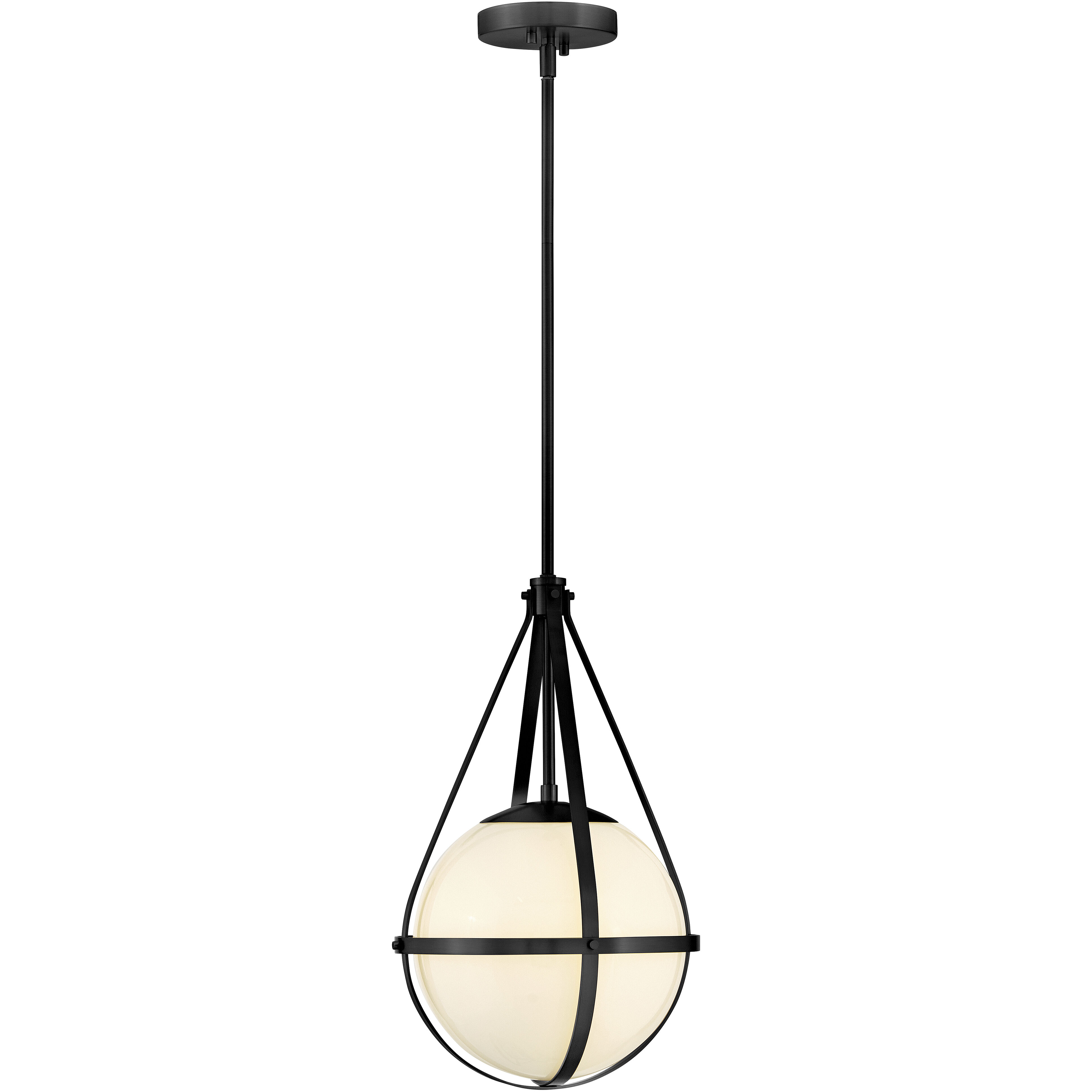 Colby 1 Light 11.25 inch Black Pendant Ceiling Light