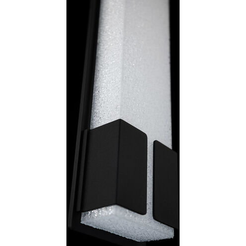 Vodka LED 5 inch Black Vanity Light Wall Light in 16in.