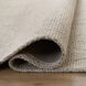 Natural Luxe 114 X 79 inch Light Grey Rug in 6 x 9