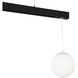 Ventrix 1 Light 48 White Track Fixtures Ceiling Light