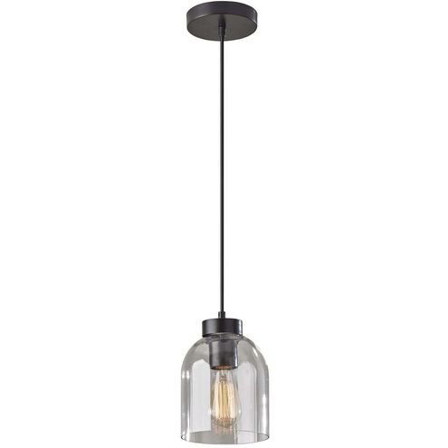 Bristol 1 Light 6 inch Black Pendant Ceiling Light 