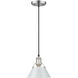 Yep Orwell Pendant Ceiling Light in Pewter, Dusky Blue