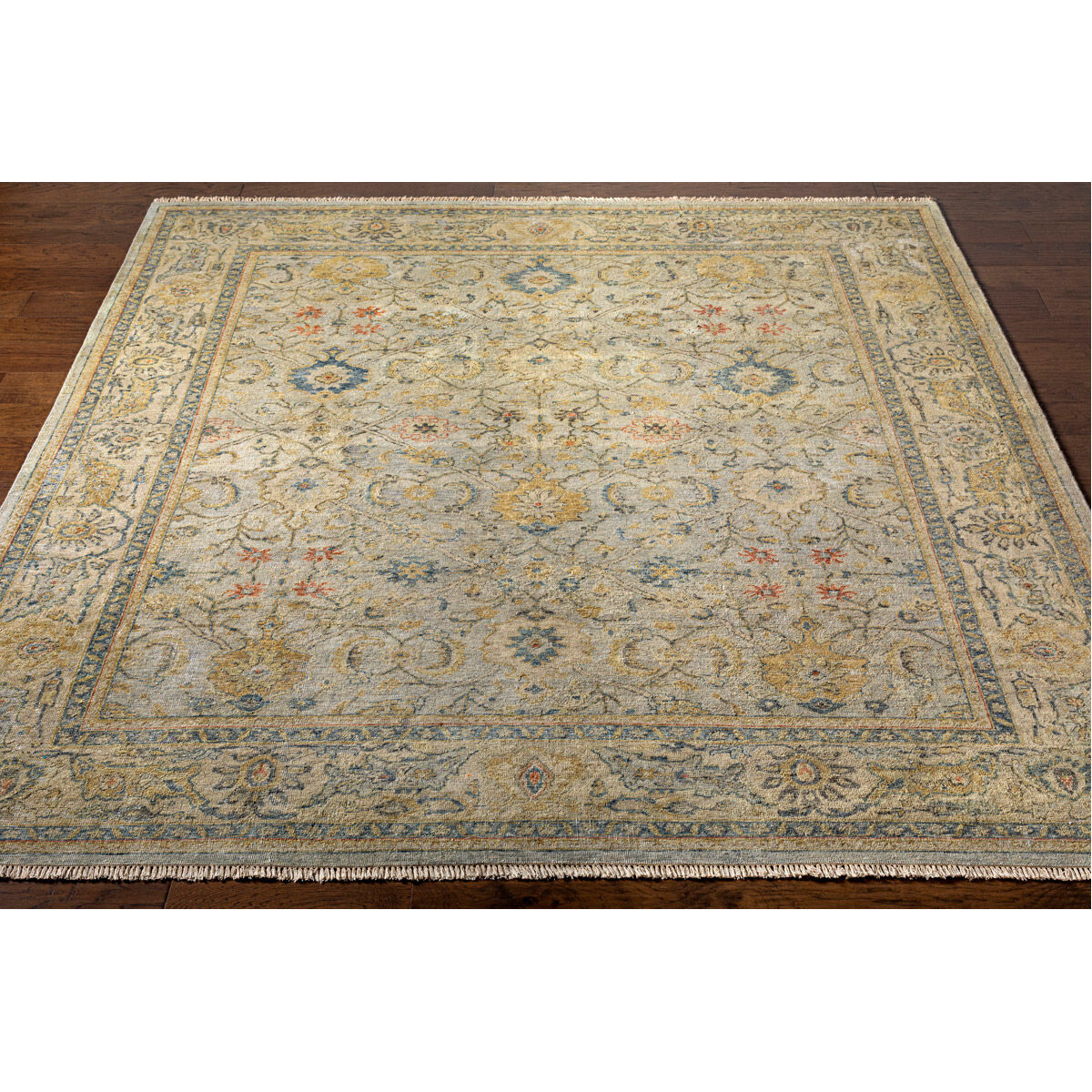 Anatolia 144 X 108 inch Medium Green Rug in 9 X 12, Rectangle