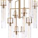 Jayden 10 Light 36 inch Lacquered Gold Chandelier Ceiling Light