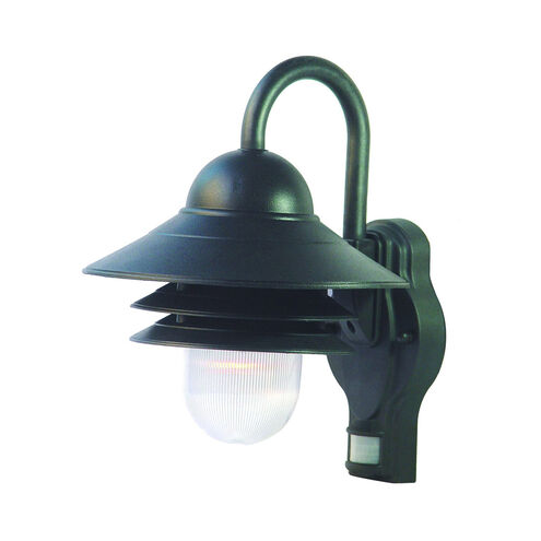 Mariner 1 Light 13 inch Matte Black Exterior Wall Mount