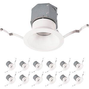 Pop-In LED Module White Recessed Lighting in 12, Complete Unit