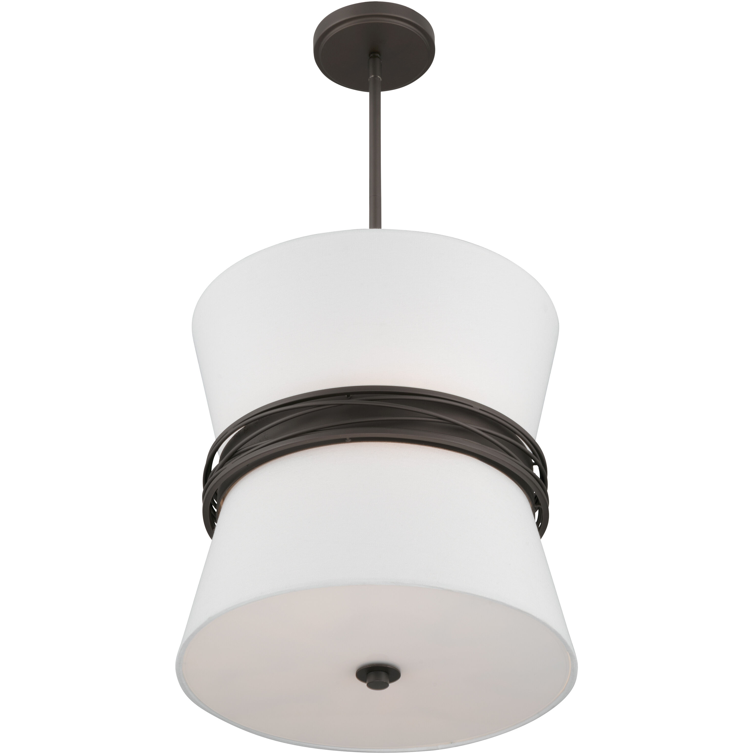 Dalvor 3 Light 14 inch Dark Bronze Pendant Ceiling Light