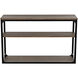 Novie 46 X 15.5 inch Matte Black Console, Small
