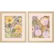 Florals Collection Green Framed Art