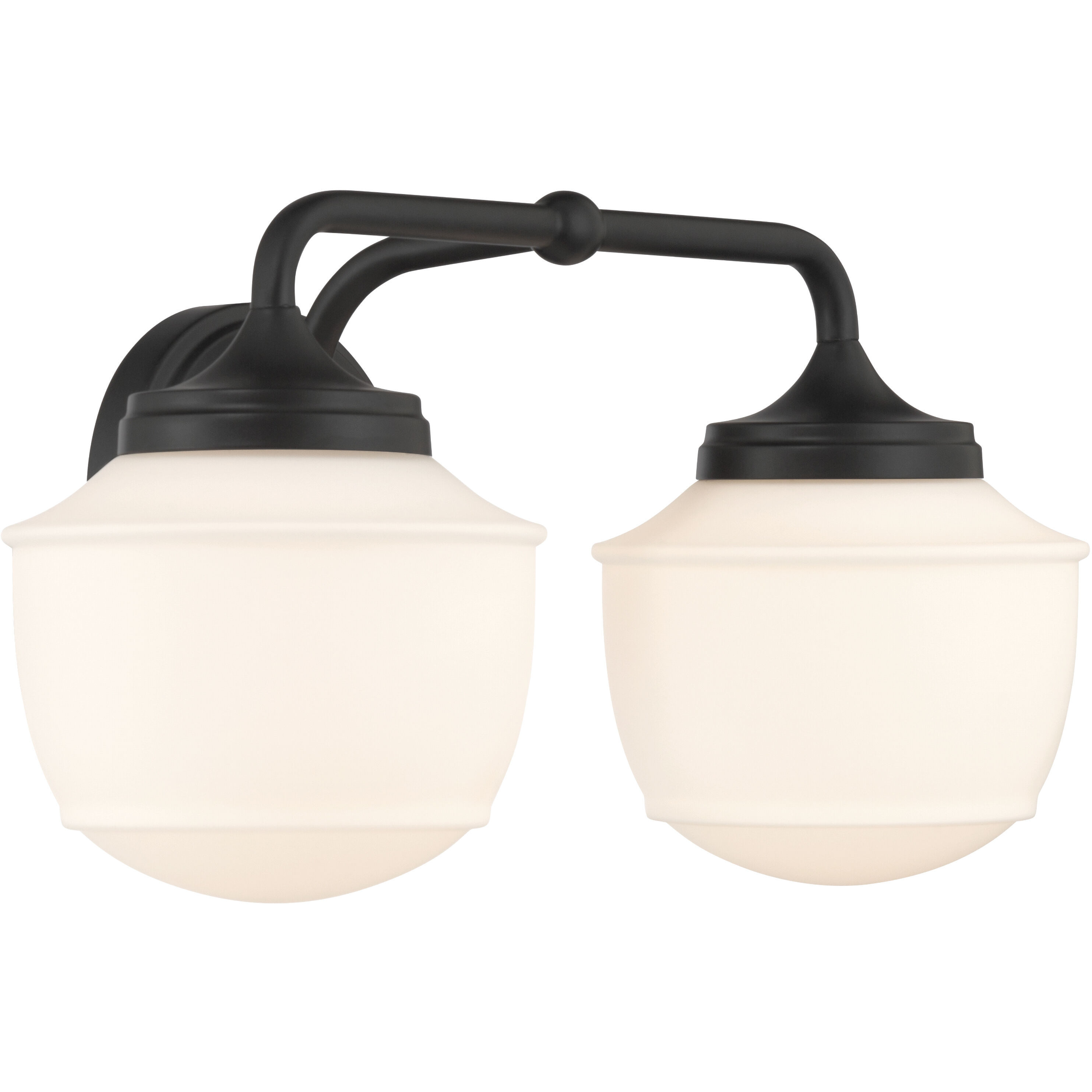 Cornwell 2 Light 16 inch Dark Matte Black Vanity Wall Light