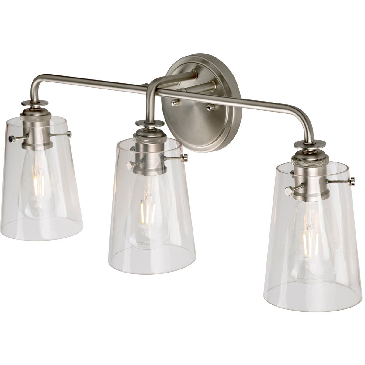 Ronna 3 Light 25 inch Brushed Nickel Bath & Vanity Wall Light