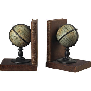 Atlas 5 X 4 inch Brown Bookend