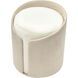 Cravo 19 inch Cream Accent Stool